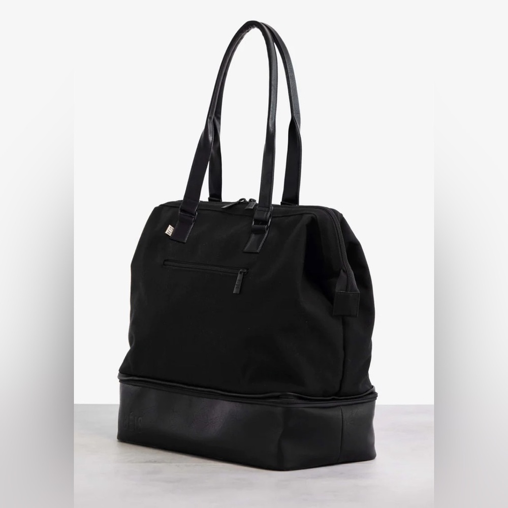 Béis - convertible mini weekender bag in Black